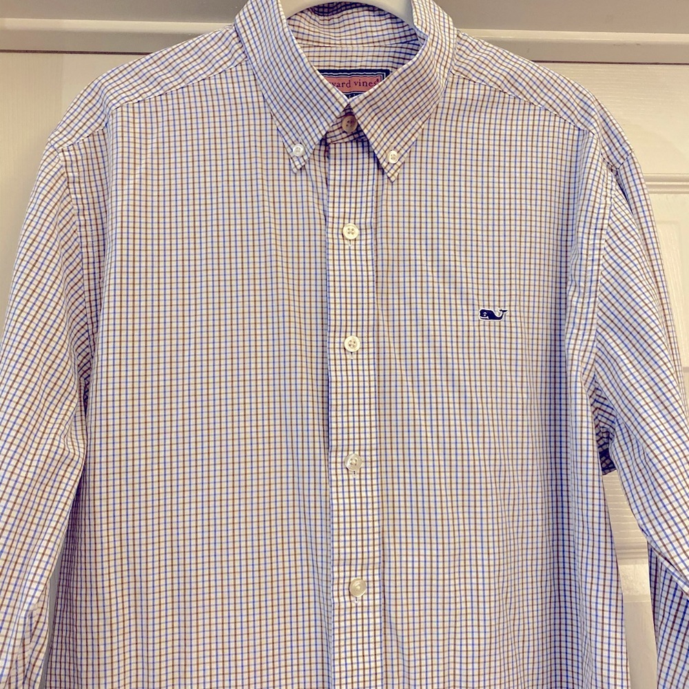 Vineyard Vines Slim Fit Whale Shirt- M